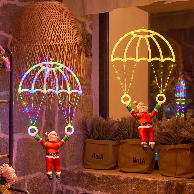 Outdoor Lighting Pendant - Luci a Stringa LED Babbo Natale