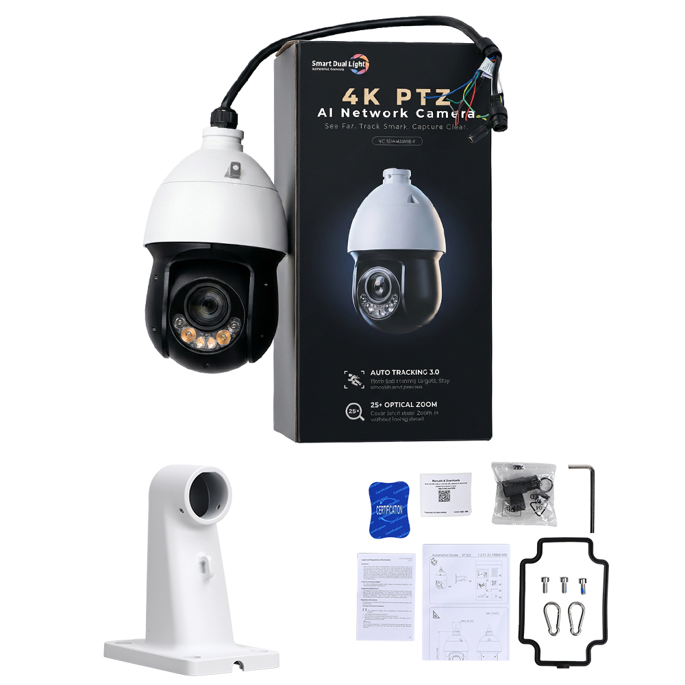 Outdoor Lighting Expressions - Telecamera PTZ Smart Dual Light 8MP