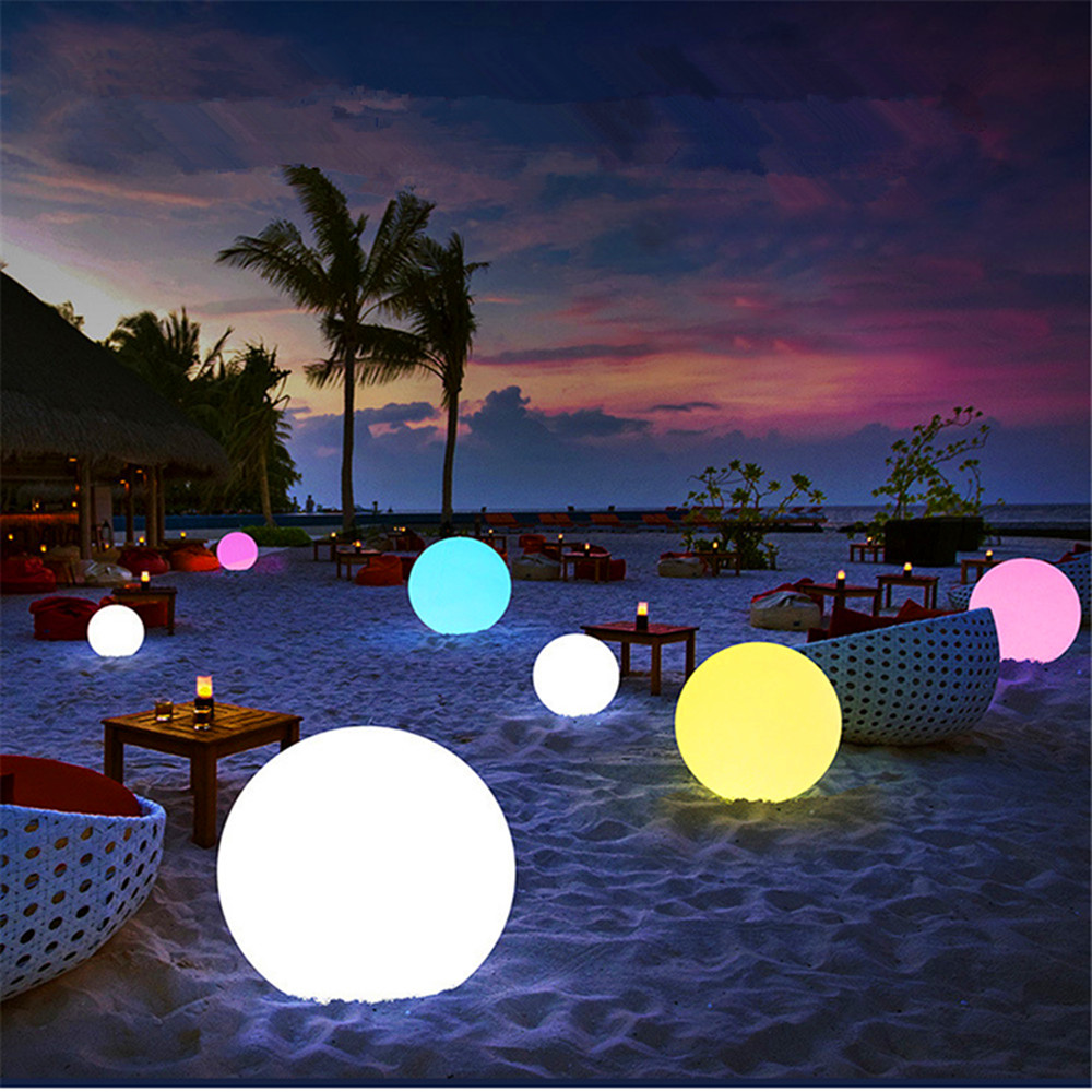 Outdoor Lighting For Backyard - Luce a sfera luminosa a LED