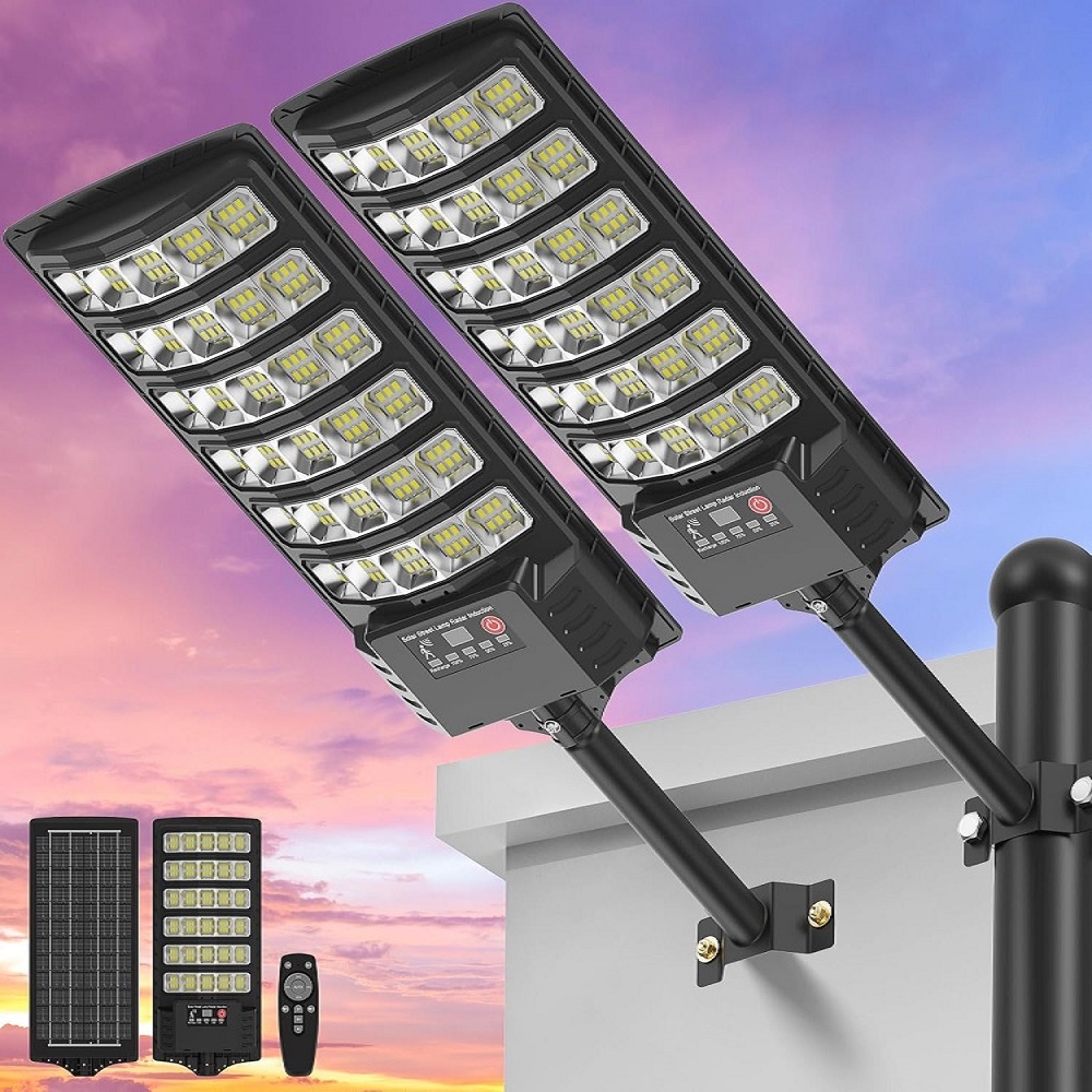 Dusk To Dawn Bulb - Lampione Solare con Montaggio su Palo,