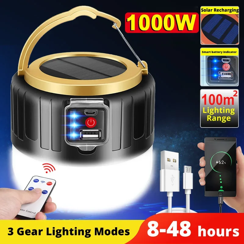 Photocell Outdoor Lighting - Lanterne da campeggio a LED con