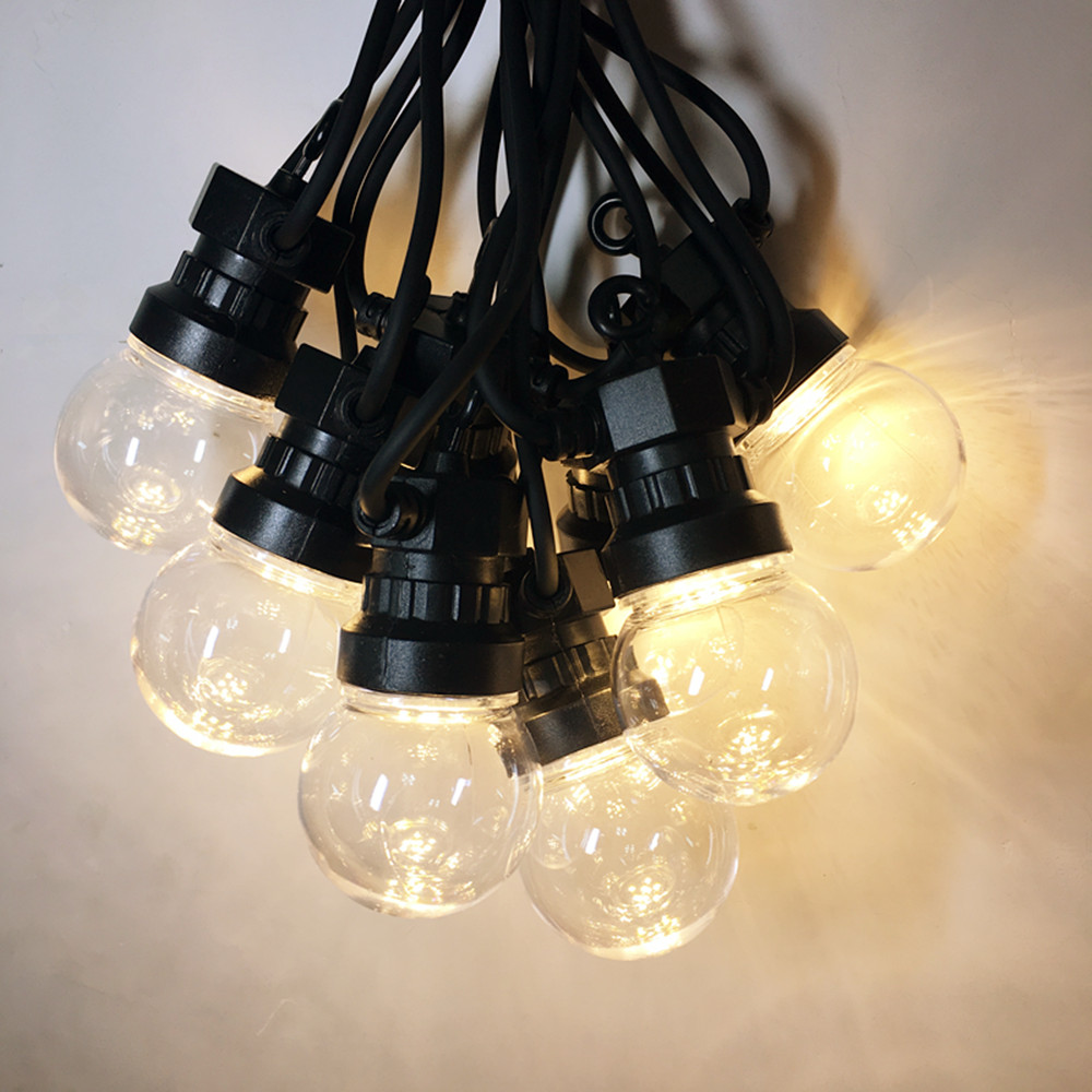 Lighting Wedding Outdoor - IP65 G50 Cavo bianco Luci della