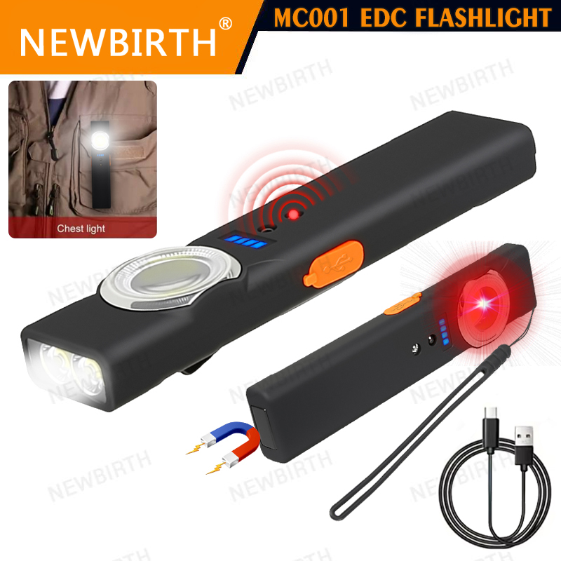 Outdoor Lighting Sensor - Torcia LED con sensore portatile con