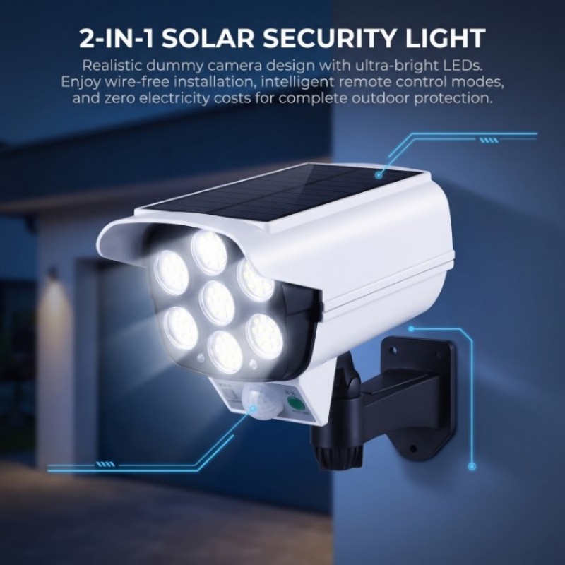 Dusk To Dawn Bulb - Faro LED Solare di Sicurezza con