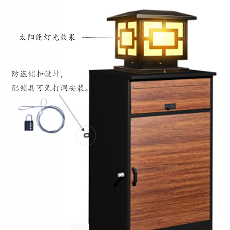 Outdoor Lighting Expressions - Scatola per pacchi in metallo per