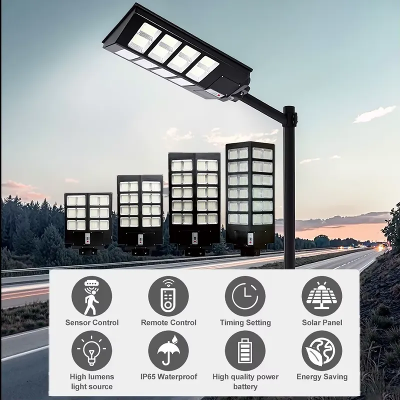 Motion Sensor Outdoor - Lampione stradale a LED solare da