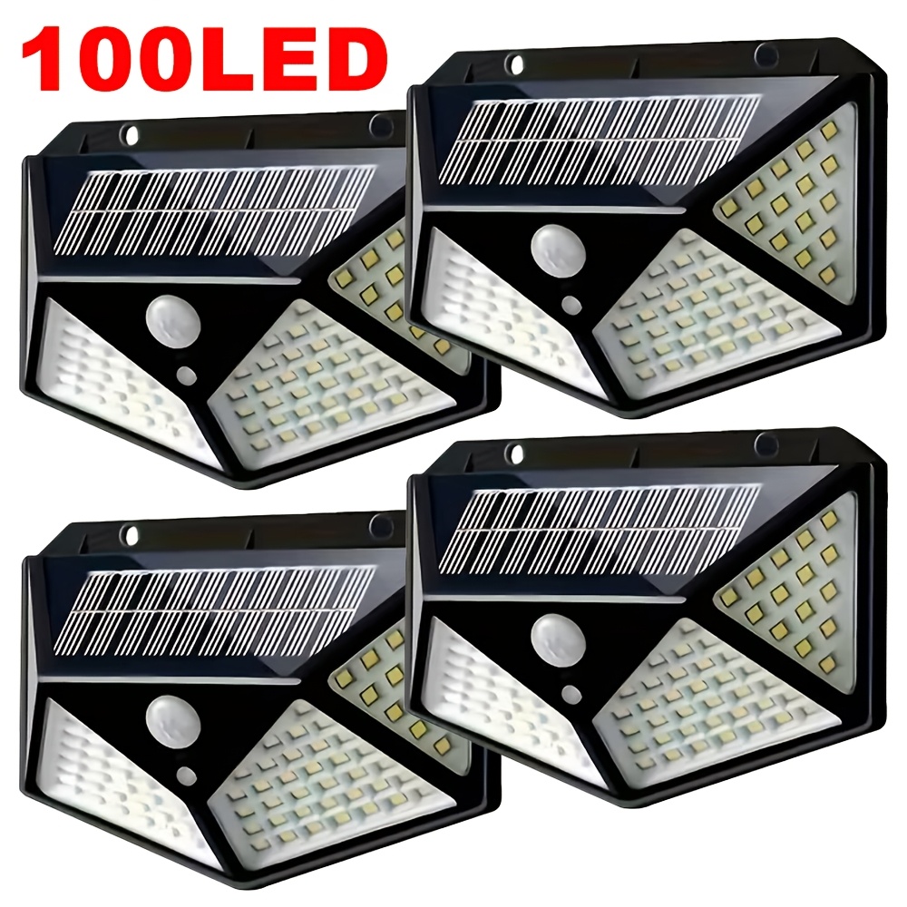 Outdoor Lighting Sensor - Lampada Solare da Giardino 100 LED