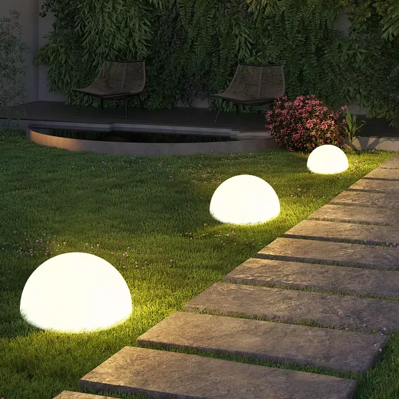 Outdoor Lighting Ground Fixtures - Lampada Solare Moderna per Prato IP65