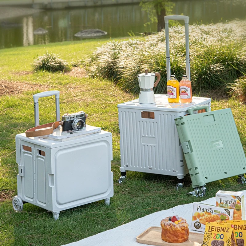 Outdoor Lighting Expressions - Cassetta portaoggetti da esterno, carrello piccolo,