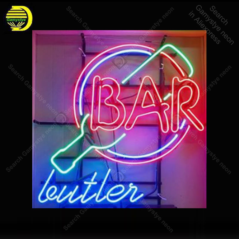 Outdoor Lighting Expressions - Insegna al neon per barra di
