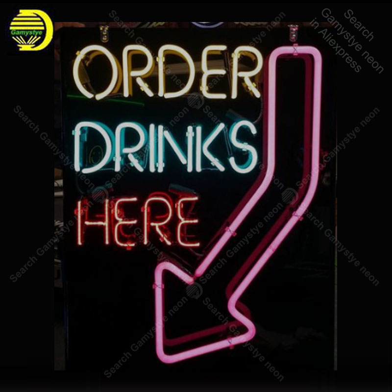 Outdoor Lighting Expressions - Insegna al neon per ordine bere