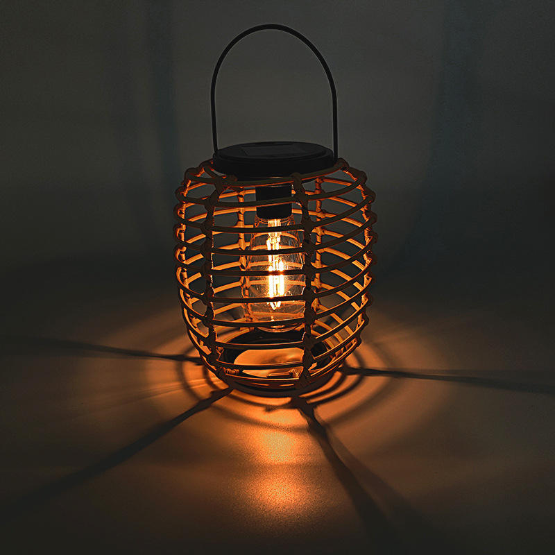 Solar Lantern Hanging - Lampada a LED Calda Retrò da