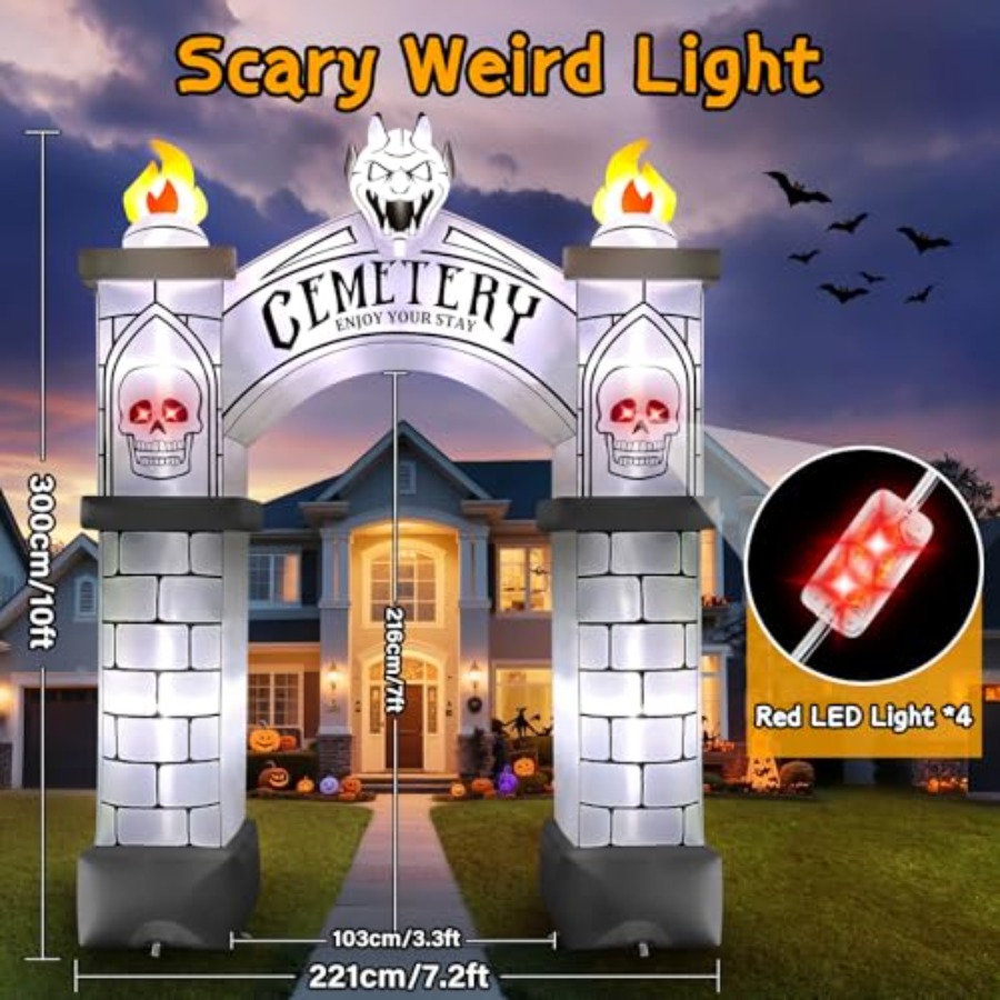 Arco Gonfiabile di Halloween A - Lighting Wedding Outdoor recensione e prezzo