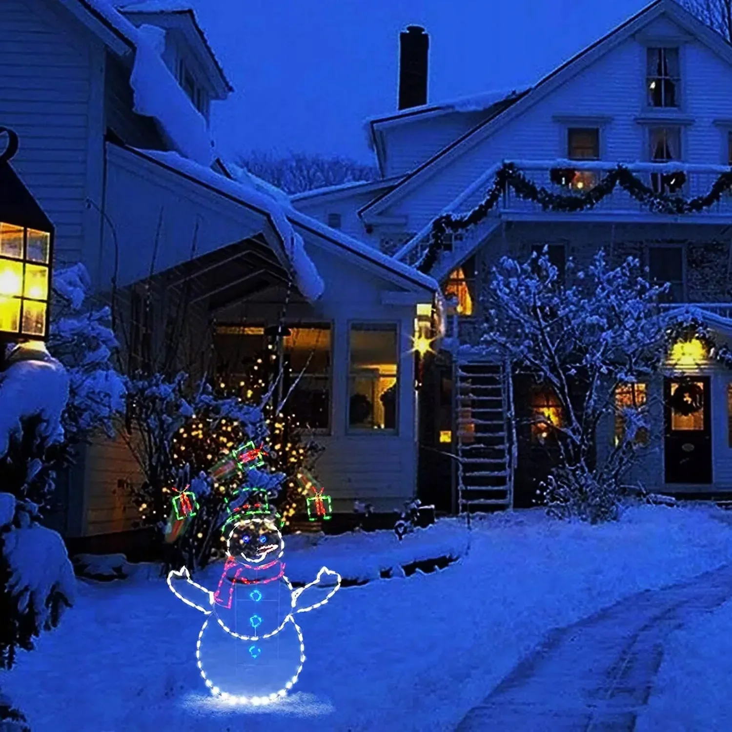 Palla di neve animata Luce LED - Outdoor Lighting For Backyard recensione e prezzo