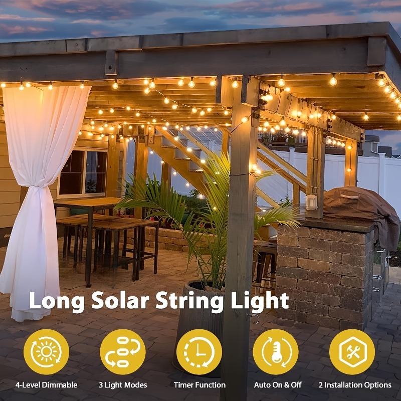 Catena Luminosa Solare Dimmera - Outdoor Lighting For Backyard recensione e prezzo
