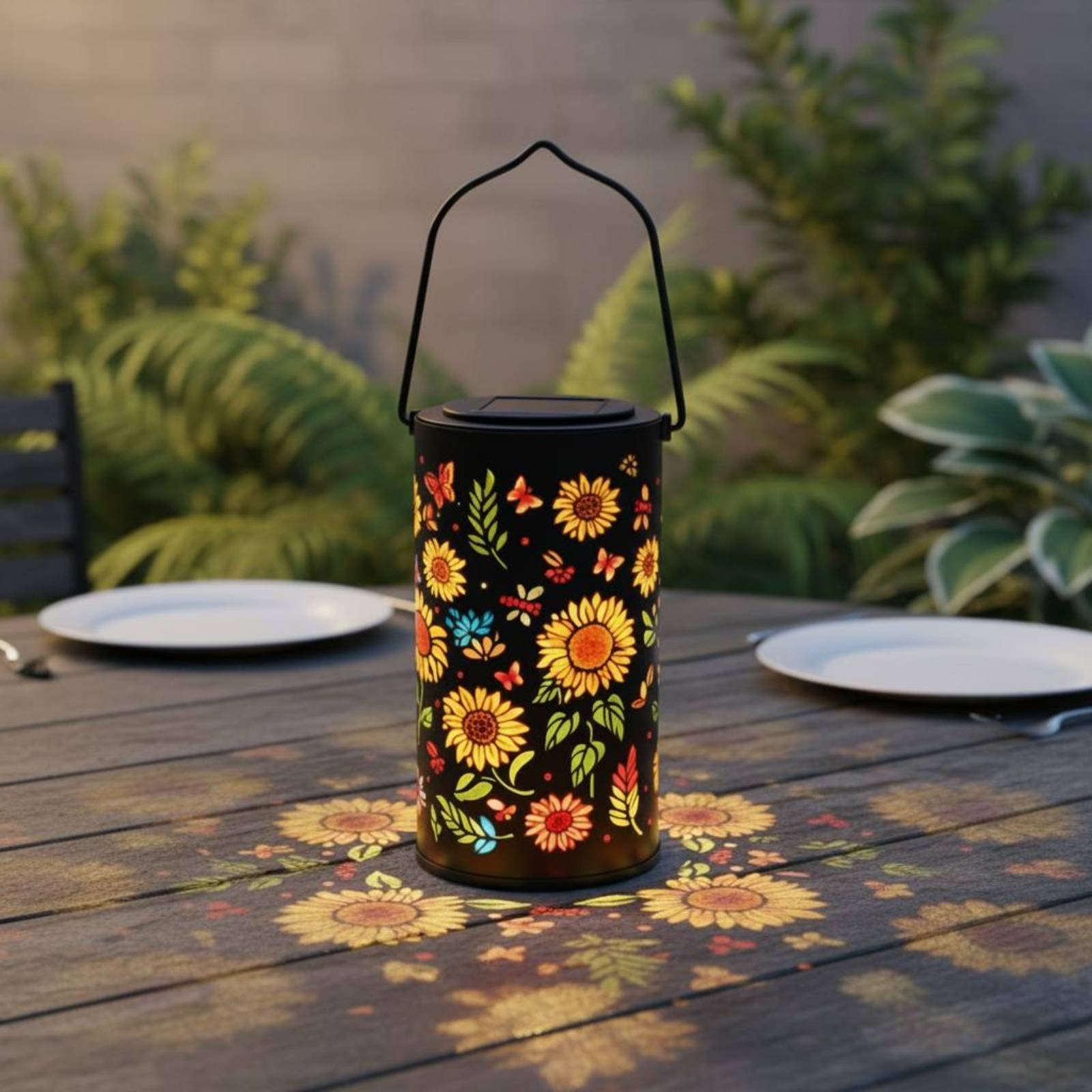 Lanterna Solare Colorata a For - Solar Lantern Hanging recensione e prezzo