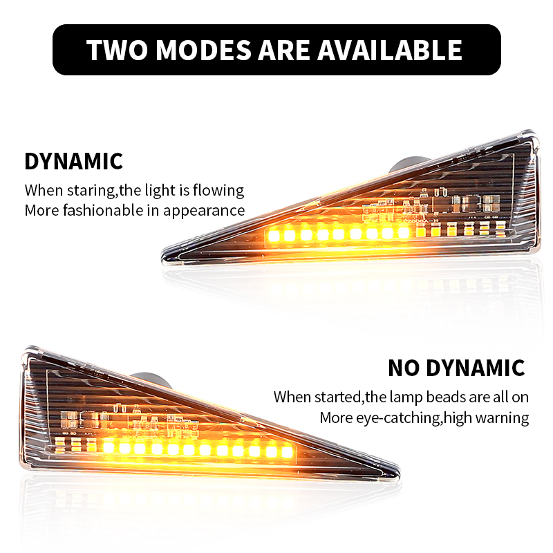 2PCS Indicatori di direzione l - Outdoor Lighting Yellow recensione e prezzo