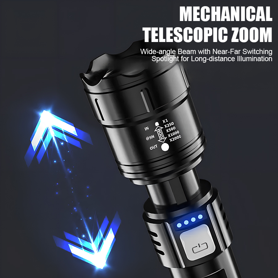 Torcia LED P50 ad Alta Potenza - Outdoor Lighting Portable recensione e prezzo