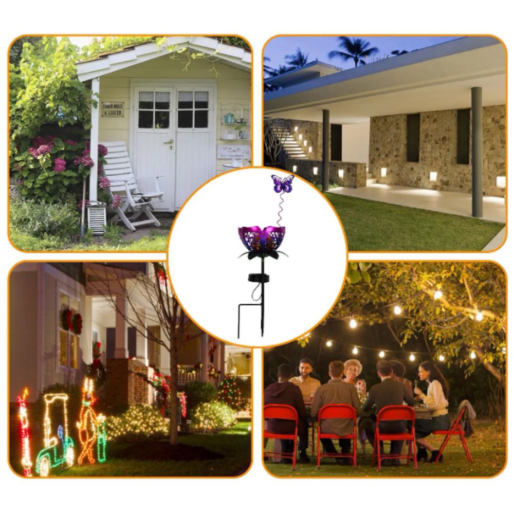 Lampada a energia solare a for - Outdoor Lighting Ground Fixtures recensione e prezzo