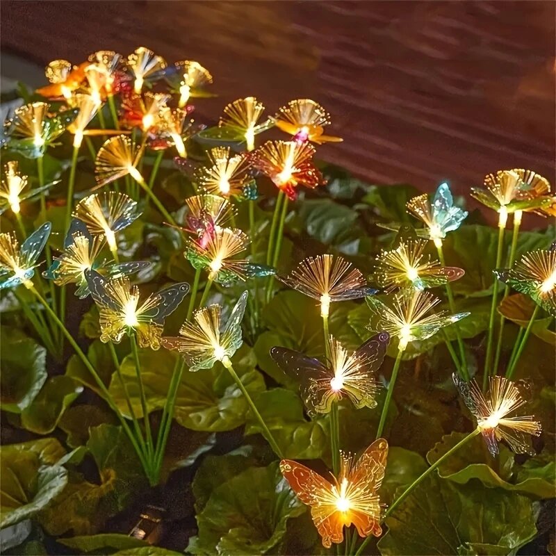 Luci a farfalla in fibra ottic - Outdoor Lighting Yard Ideas recensione e prezzo