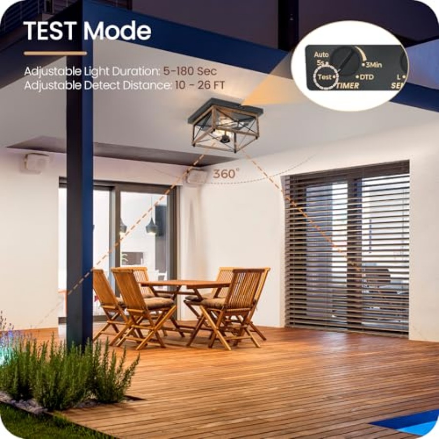 Plafoniera da Esterno con Sens - Outdoor Lighting Sensor recensione e prezzo