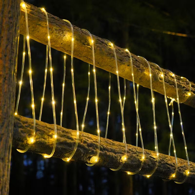 Luci Solari a Corda 50/100 LED - Outdoor Lighting Youtube recensione e prezzo