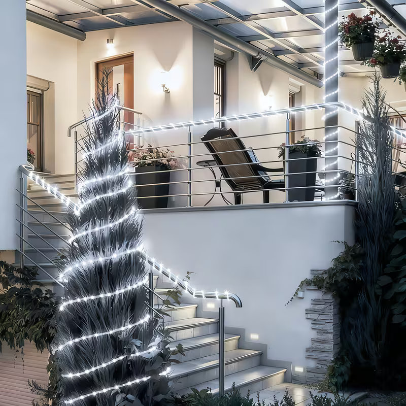 Luci Solari a Corda 50/100 LED - Outdoor Lighting Youtube recensione e prezzo