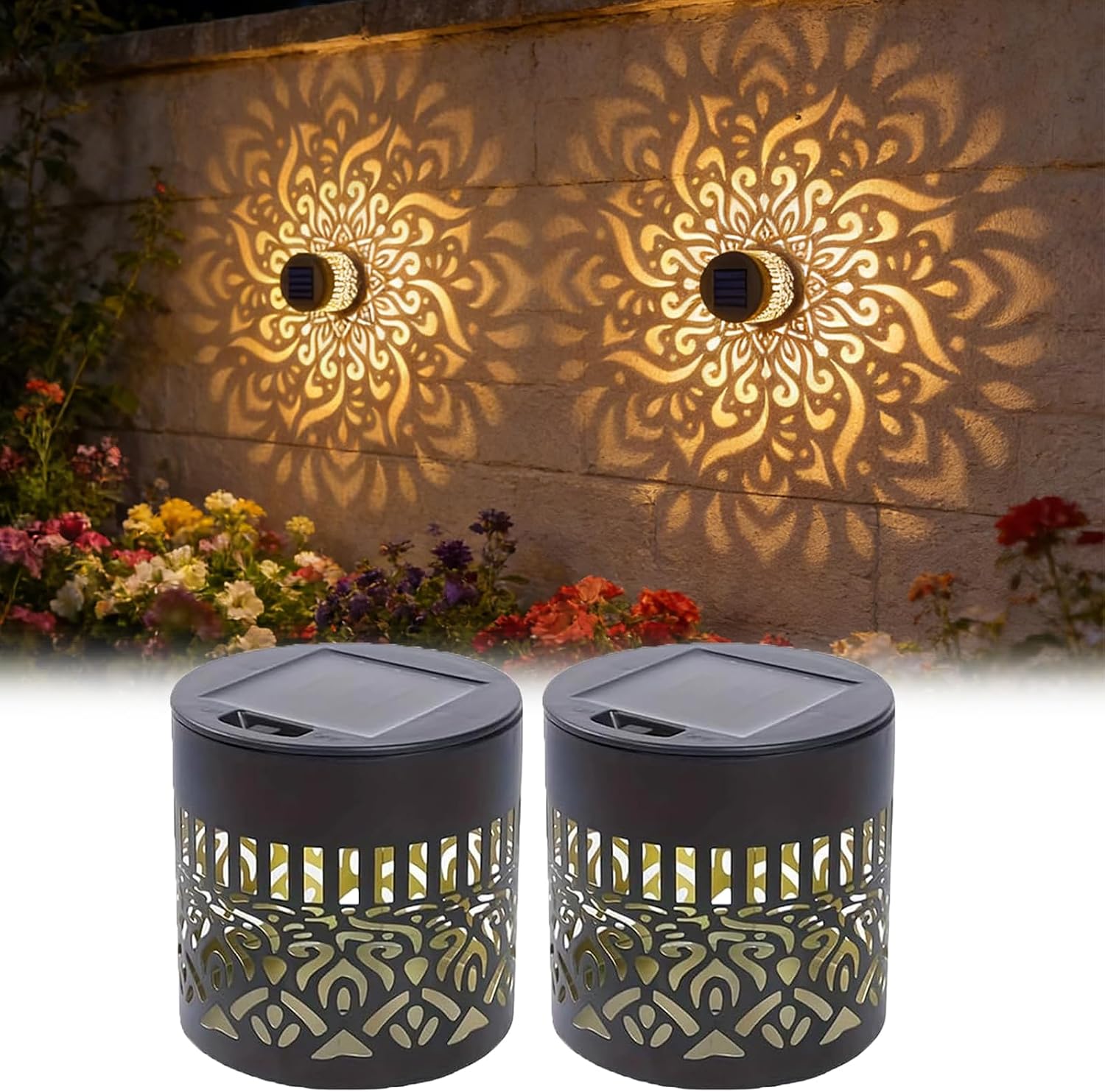 Confezione da 2 Luci Solari da - Outdoor Lighting Yellow recensione e prezzo
