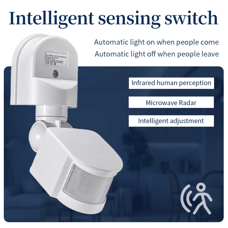 100-240V 12V PIR Sensore di mo - Motion Sensor Outdoor recensione e prezzo