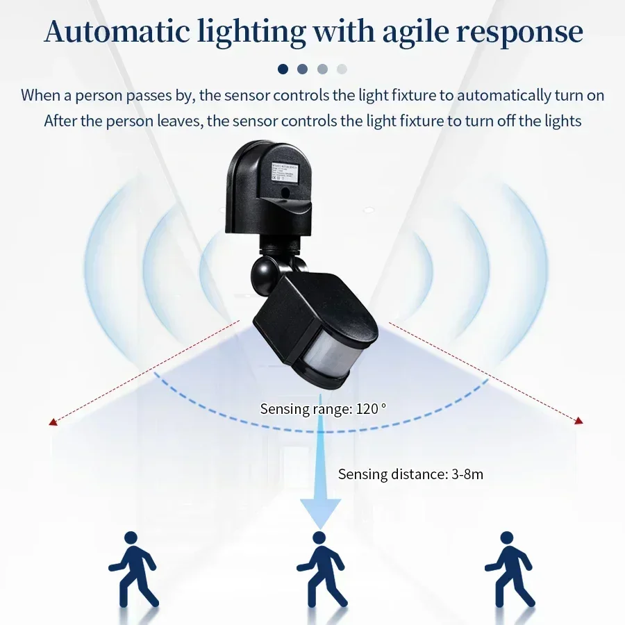 100-240V 12V PIR Sensore di mo - Motion Sensor Outdoor recensione e prezzo